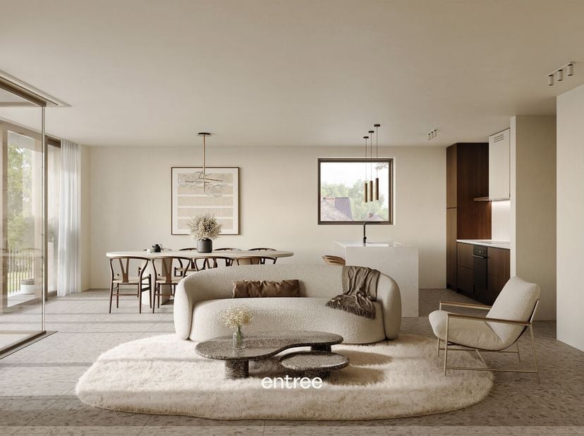 LET OP: deze appartementen hebben een vaste prijs en zijn dus niet onderhevig aan prijsindexeringen, wat een grote troef is!<br />
Dit appartement kan