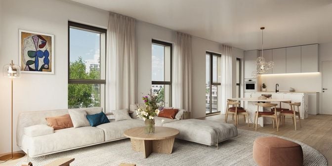 Appartement te koop in Kolonel Bourgstraat 105 bus b, 1140 Evere