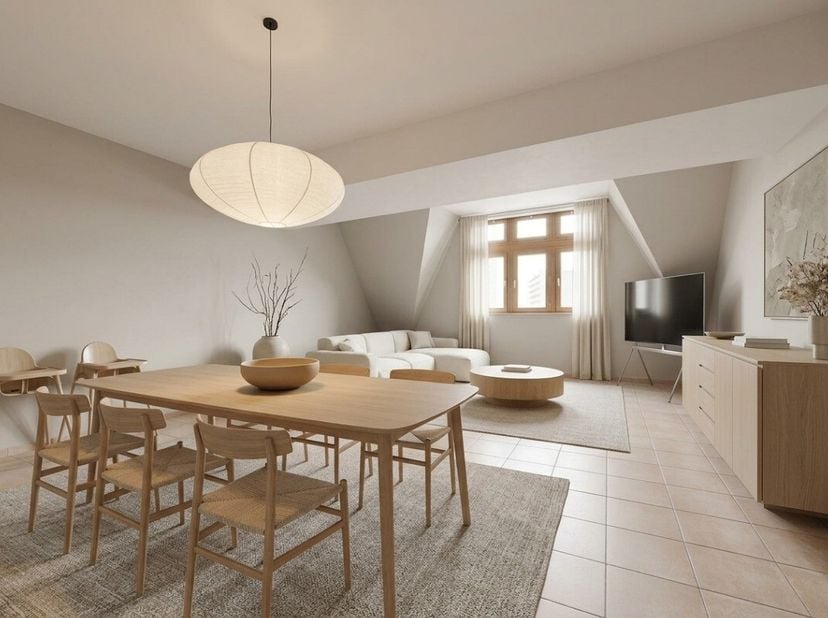 À vendre : spacieux appartement au centre dOstende, à distance de marche des commerces, restaurants et de la digue. Cet appartement, pouvant accueilli