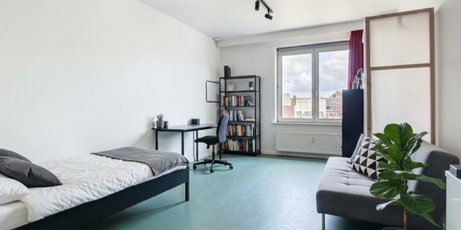 Kot-kamer te koop in Generaal Belliardstraat 27 bus 14, 2000 Antwerpen