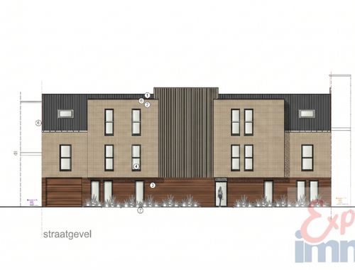                                         Appartement à louer à Desselgem, € 750
