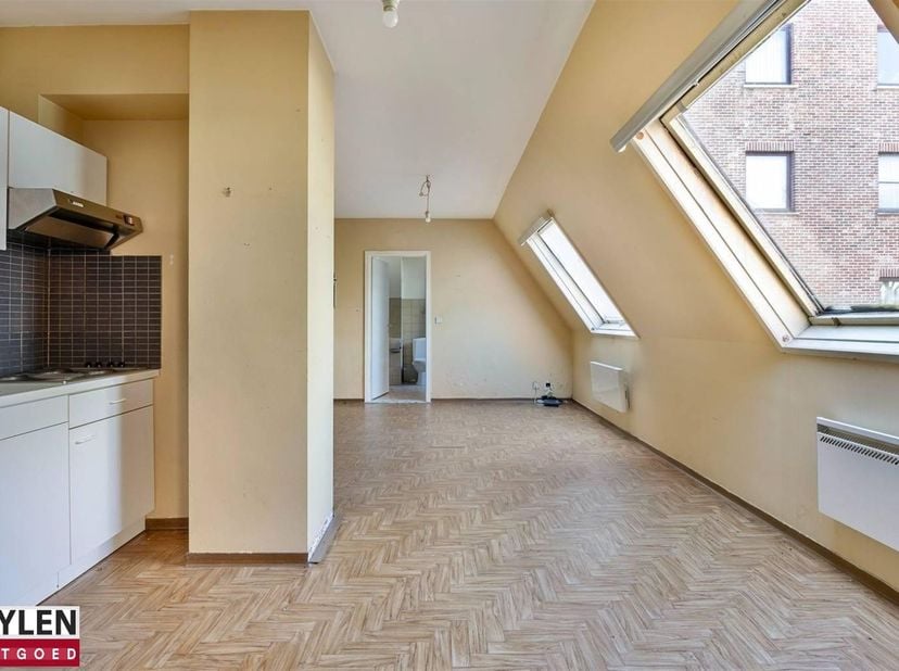 Op zoek naar de ideale investering? Neem dan zeker en vast contact op voor deze studio! <br />
Perfect gelegen in het centrum van Aarschot, verschole