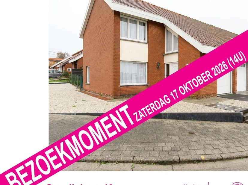 Huis te koop in Gezellelaan 40,
                    8760 Meulebeke