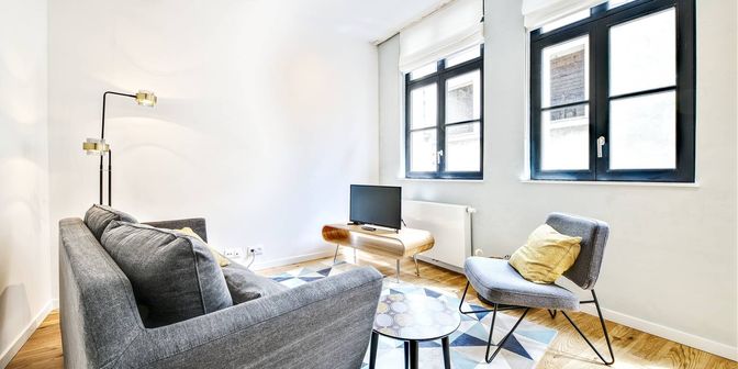 Appartement te koop in Rue Du Marché Aux Herbes - Grasmarkt 46 bus PRB 203, 1000 Brussel