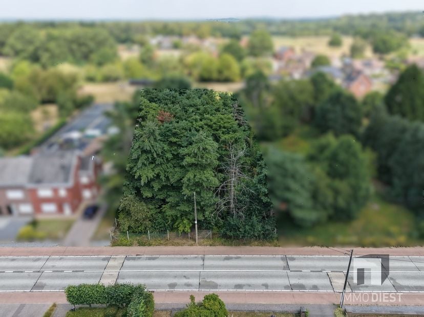 Het perceel op 13a 62ca is gelegen langs de Tiensestraat te Scherpenheuvel-Zichem, een goed bereikbare woonomgeving aan de rand van het centrum. <br /