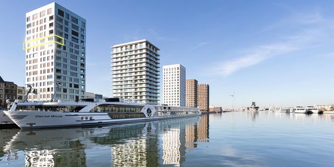 Appartement te huur in Kattendijkdok Westkaai 51 bus 1102, 2000 Antwerpen