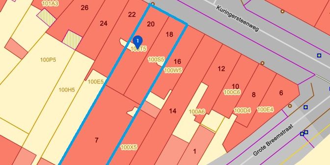 Terrain à vendre à Kuringersteenweg 20, 3500 Hasselt