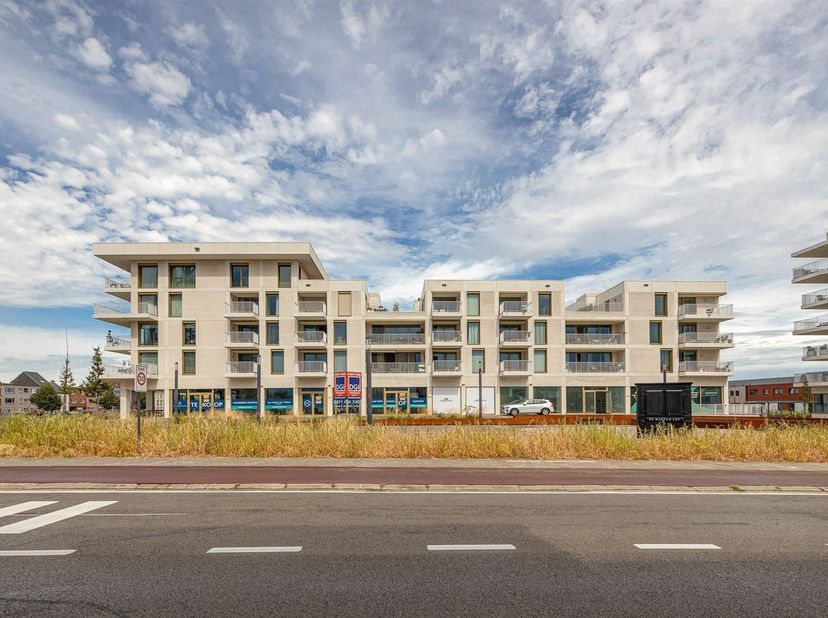Instapklaar appartement met zicht op de Vredesbrug.<br />
<br />
Instapklaar 1 slaapkamer-appartement met prachtig terras gelegen in project Kanaelz
