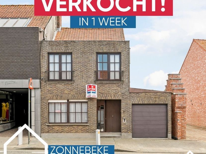 Huis te koop in Roeselarestraat 112,
                    8980 Zonnebeke