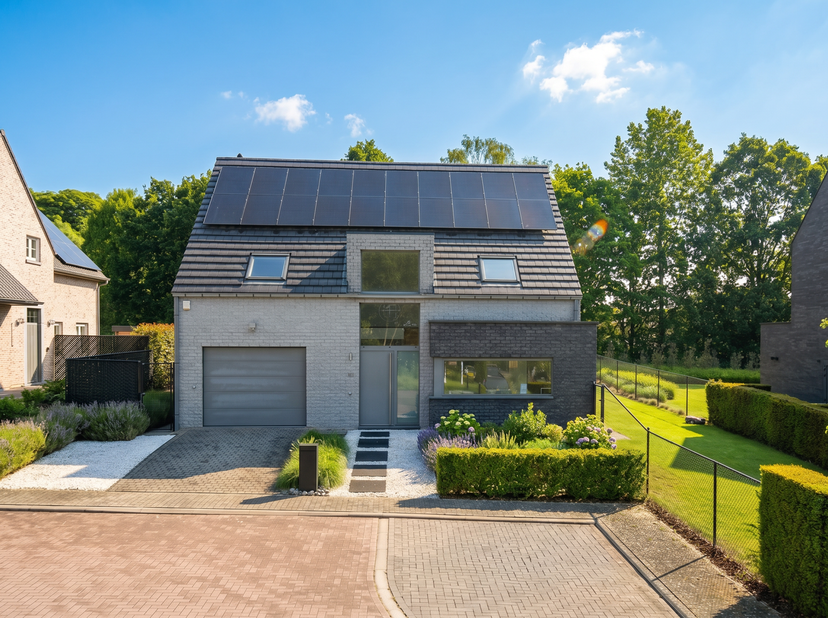 À VENDRE – Villa moderne exclusive avec finitions haut de gamme, volumes exceptionnels et PEB A dans un emplacement de premier choix à Sterrebeek<br /