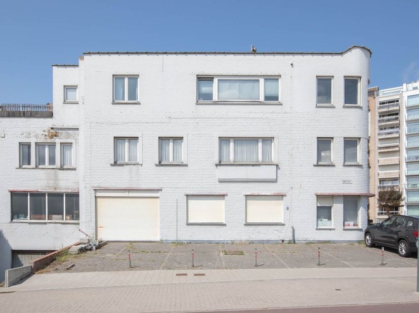 PROJECTLOCATIE -<br />
Projectlocatie op centrale ligging in Wenduine.
