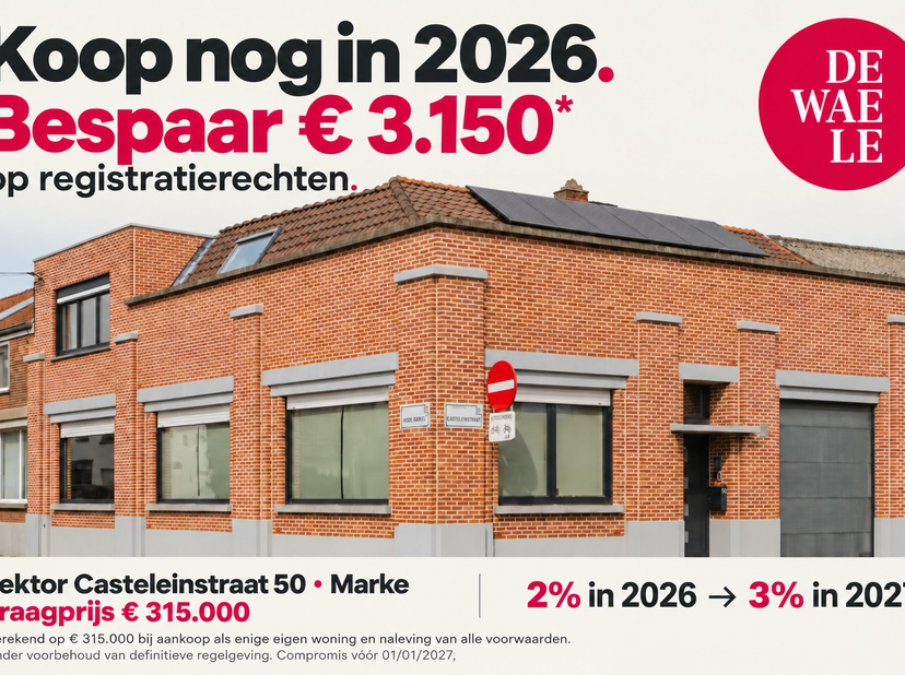 Huis te koop in Hektor Casteleinstraat 50,
                    8510 Marke
