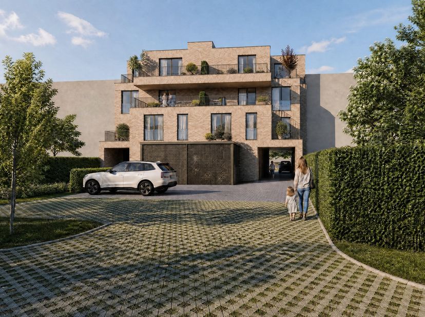 Residentie The Palace is een stijlvol nieuwbouwproject met slechts 8 exclusieve appartementen, gelegen in het hart van Avelgem. &amp;nbsp;De uitstekende l