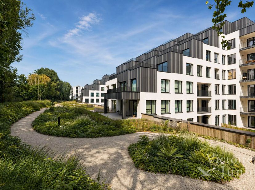 Victoire-JUNOT biedt u in het Twin Falls project, een appartement met 2 slaapkamers - PREMIUM stijl<br />
 2e verdieping - 87.5m²<br />
Terras 14,2 m²