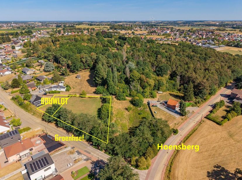 Grond te koop in Groenhoef 136A,
                    3270 Scherpenheuvel