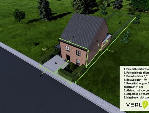                                         Terrain à bâtir à vendre à Mol, € 155.000
