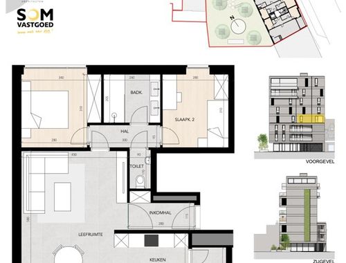                                         Appartement à vendre à Mechelen-aan-de-Maas, € 285.000
