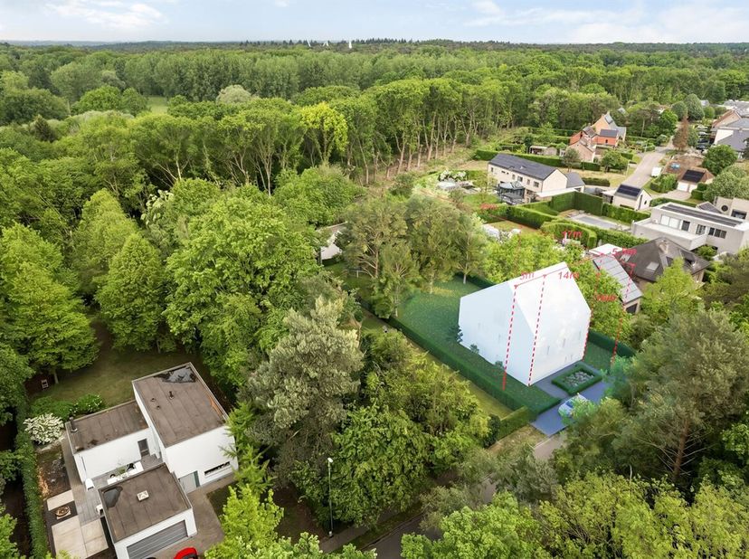 Bouwgrond voor open bebouwing op 1.408m²<br />
Deze bouwgrond van 1.408m2 met een perceelsbreedte van 20m en diepte van 67m is geschikt voor het bouwe