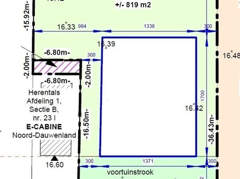 Terrain à vendre
                    à 2200 Herentals