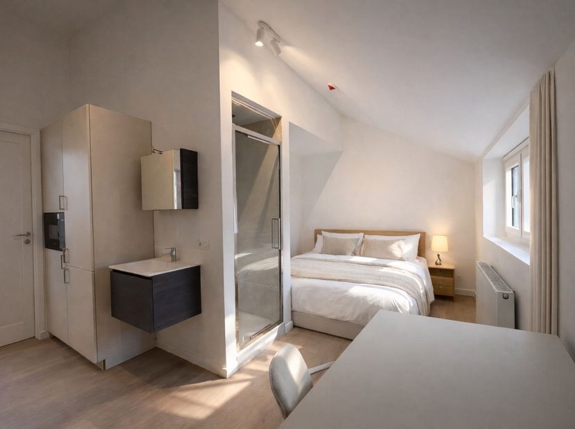 Kot-chambre à vendre à Kapucijnenvoer 38 boîte 0202,
                    3000 Leuven