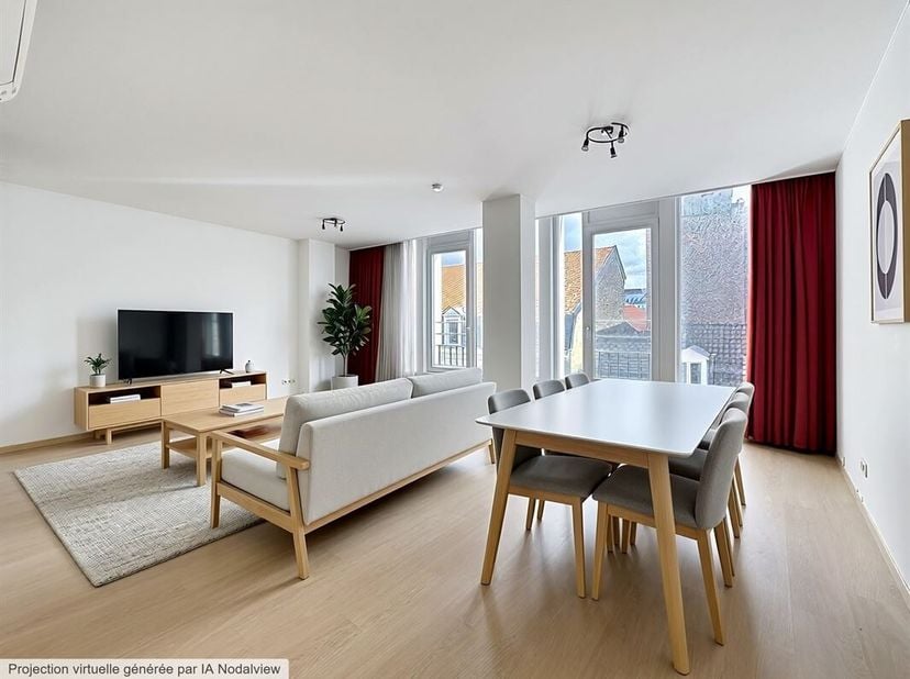 Quartier Grand-Place  Magnifique appartement de +/- 70 m², idéal pour un investissement ou une première acquisition.<br />
Situé au 4e étage dun immeu