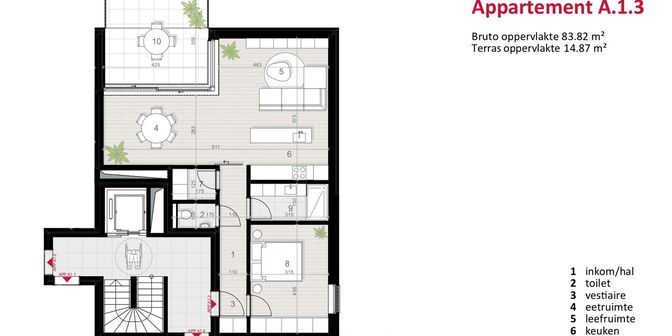 Appartement te koop in Bert Leysenlaan 21, 2490 Balen