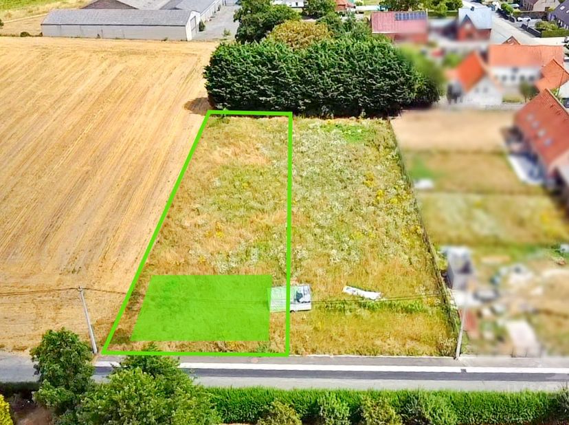 Op deze prachtige locatie in Amougies worden er 2 percelen aangeboden beide geschikt voor een open bebouwing. Bouwt U hier binnenkort uw droomhuis die