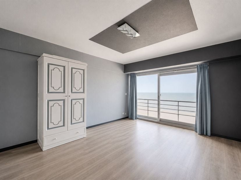 Te koop: Studio met frontaal zeezicht in Residentie Zonneweelde. <br />
<br />
Geniet elke dag van een adembenemend uitzicht op zee in deze studio op