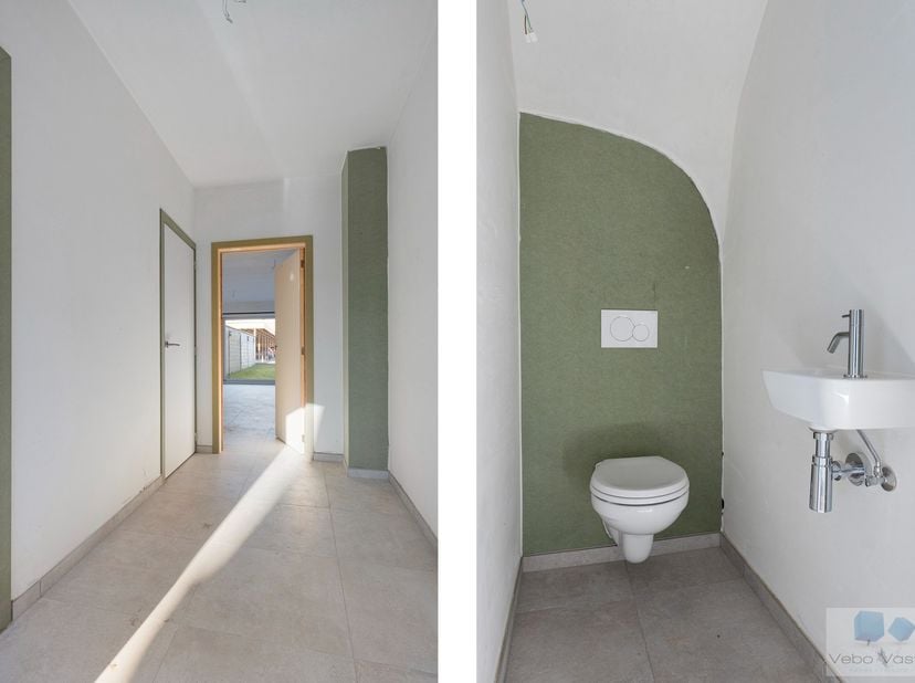 Op een uitstekende locatie vlakbij centrum Berlaar bevindt zich deze prachtige, energiezuinige gesloten nieuwbouwwoning met 4 slaapkamers.<br />
<br /