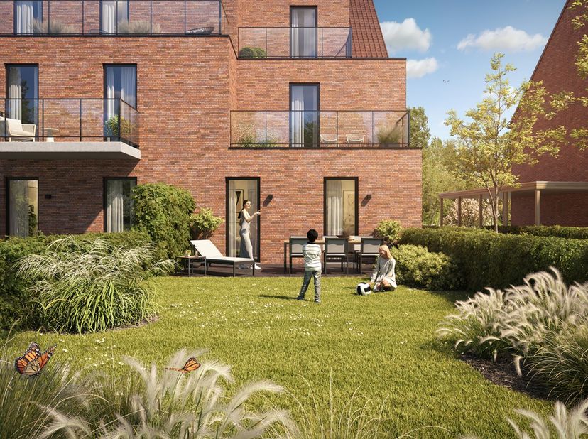 Welkom in Residentie FLORIBEL, een stijlvol nieuwbouwproject bestaande uit 3 woningen en 17 appartementen, ideaal gelegen in het rustige en groene Aal
