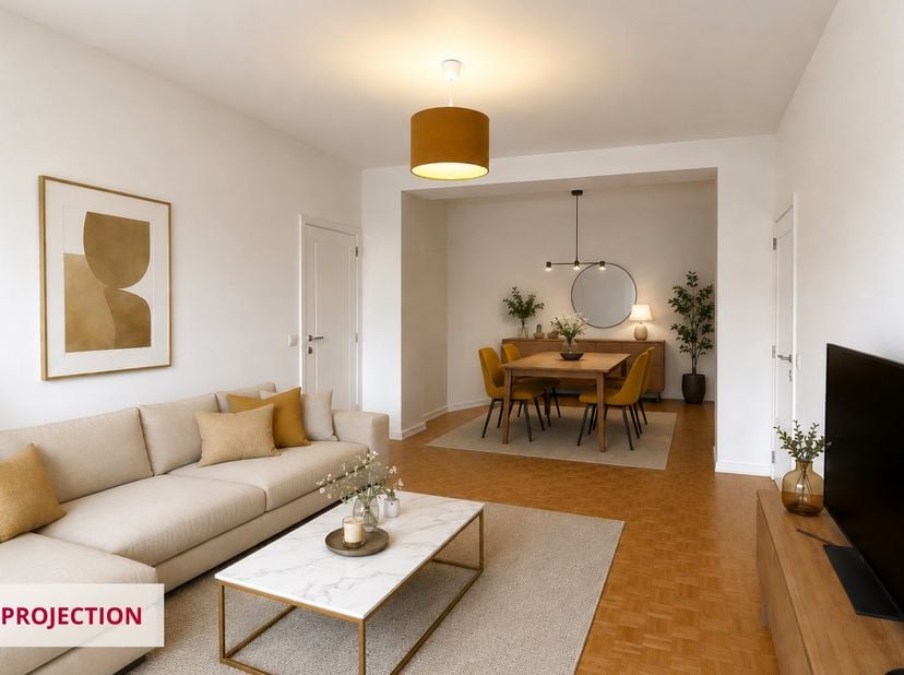 Expat Housing a le plaisir de vous proposer ce superbe appartement non-meublé&amp;nbsp;de 70 m², en parfait état, situé dans l’un des quartiers les plus p
