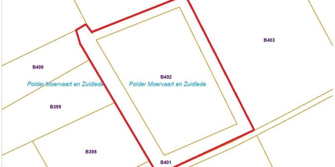 Grond te koop in Slagmanstraat perceelnummers 401 en 402, 9080 Lochristi