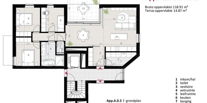 Appartement à vendre à Bert Leysenlaan 21, 2490 Balen