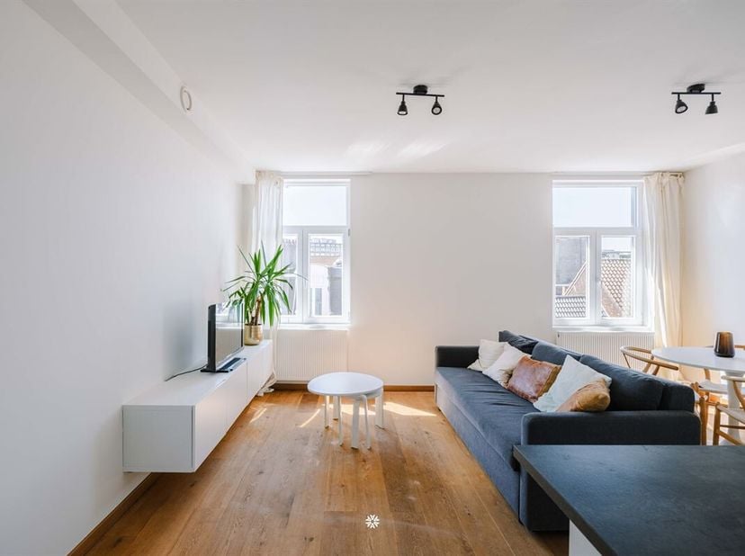 Op zoek naar een gemeubeld appartement in het centrum van Antwerpen? Dan is dit volledig gerenoveerde appartement misschien precies wat u zoekt. Geleg