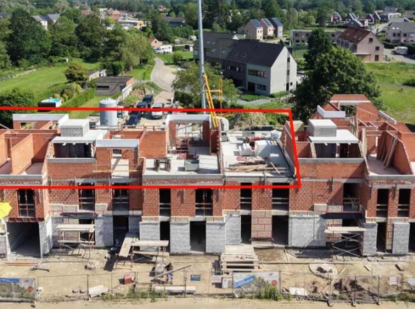 SCHRIEK CENTRUM op 400 meter van grens met Keerbergen.<br />
BEZOEK HET PENTHOUSE na afspraak &amp;nbsp;<br />
De werken zijn in uitvoering - oplevering 4
