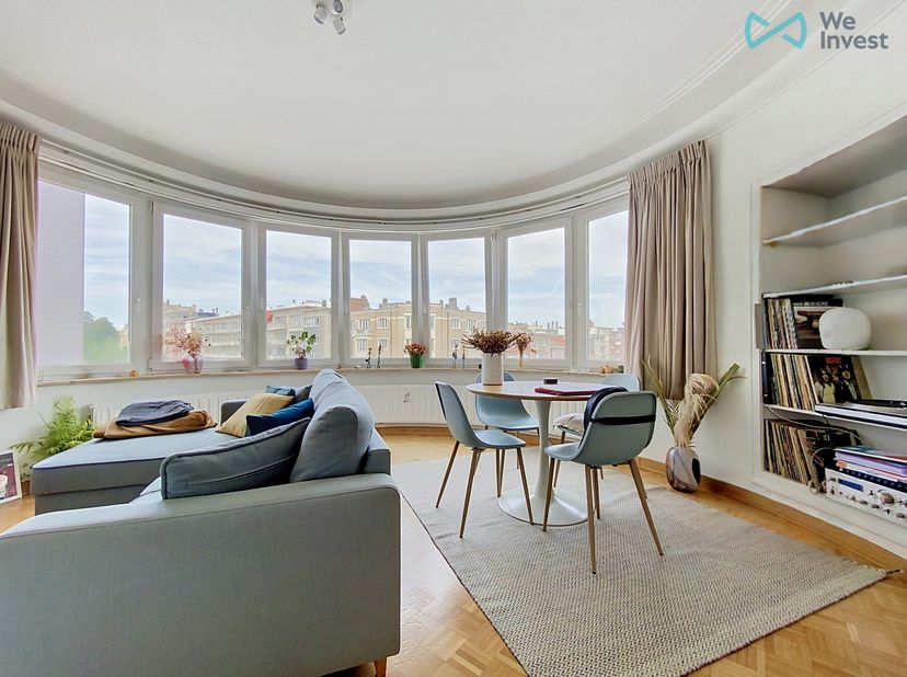 Tel : 0456 79 45 19 / E-mail : sophia.vanhove@weinvest.be<br />
We Invest biedt u exclusief dit prachtige appartement met 1 slaapkamer aan, ideaal gel