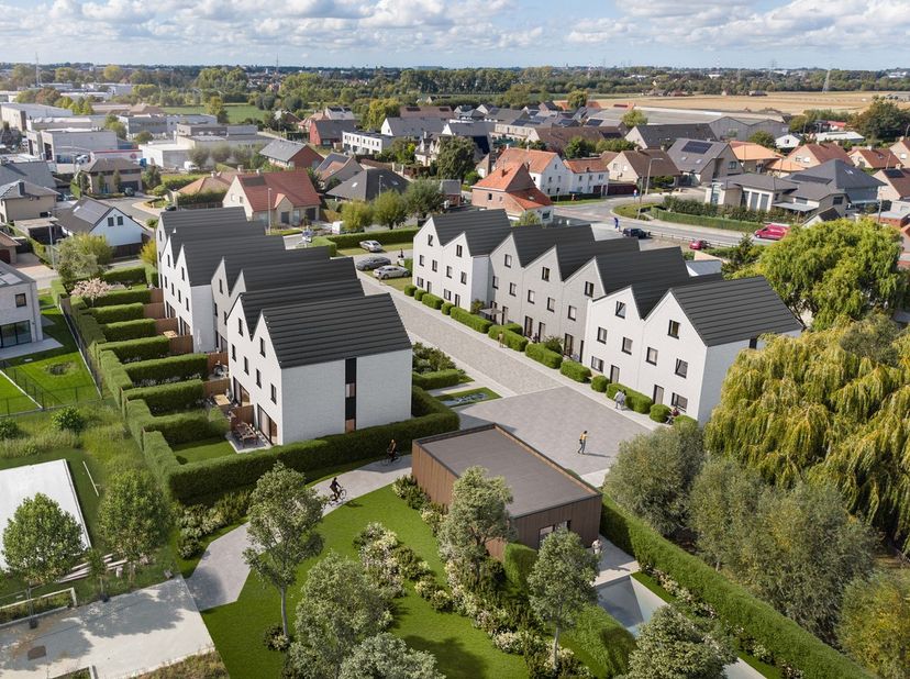 Woonerf De Vierweg in Roeselare biedt rustig, kindvriendelijk en duurzaam wonen nabij het centrum. Met tal van gemeenschappelijke voorzieningen zoals