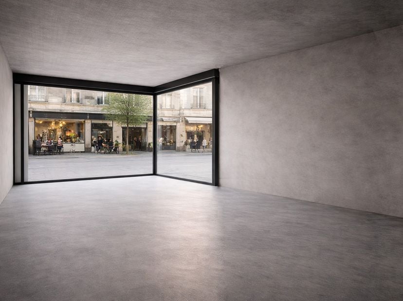 REGISTRATIERECHTEN – GEEN BTW<br />
Op een uitstekende commerciële ligging in de Tiensestraat, één van de belangrijkste verbindingsassen van Leuven, b
