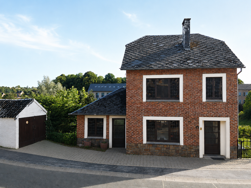Située dans le quartier résidentiel de Biron, l'un des plus recherchés de Ciney, cette maison 4 façades est implantée sur une belle parcelle de plus d