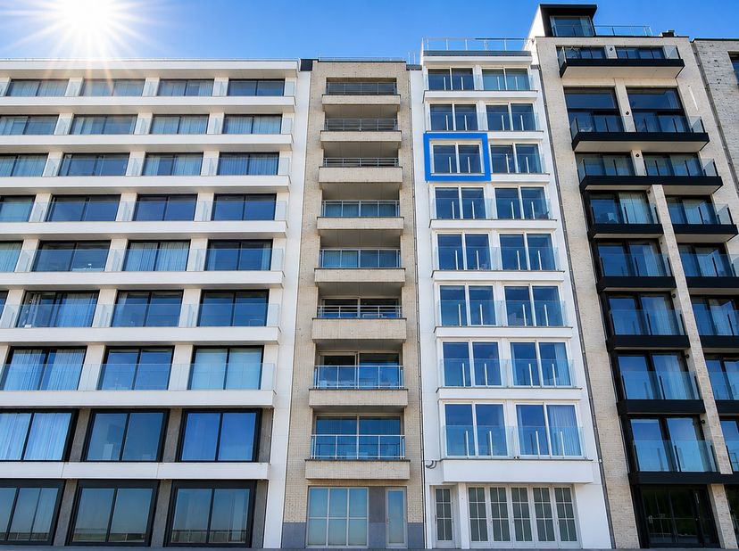 Appartement à vendre à zeedijk 209,
                    8301 Heist