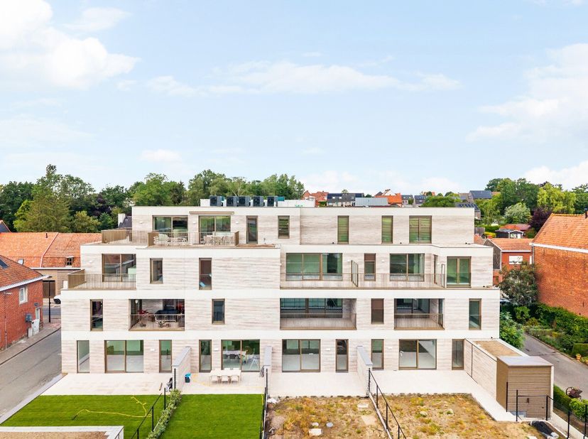 Ruime nieuwbouwappartementen met 2 slaapkamers in Beselare te koop.Op zoek naar een comfortabel appartement met veel natuurlijk lichtinval en een uits