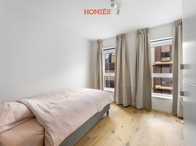 Deze verzorgde studentenkamer maakt deel uit van Residentie De Toewip, een volledig vernieuwd project in het centrum van Leuven. De unit beschikt over