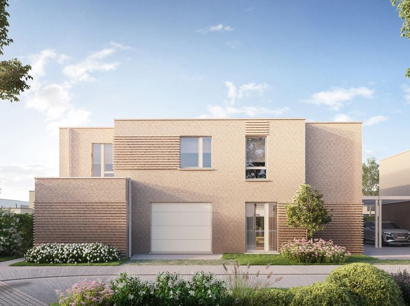 SITUATION et ENVIRONNEMENT<br />
Ce projet résidentiel de BegijnHof est situé à Astene, un village pittoresque.<br />
Ce nouveau quartier résidentiel