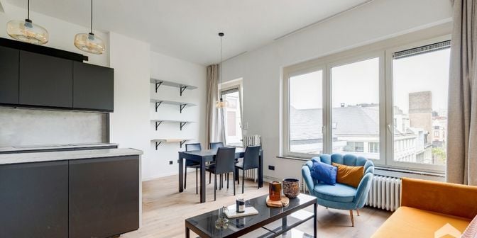 Appartement te koop in Place du Nouveau Marché aux Grains 18, 1000 Brussel