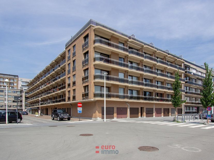 Ce studio avec terrasse orientée sud-ouest est situé à proximité de la rue commerçante/piétonne et à deux pas de la digue.<br />
Aménagement : entrée