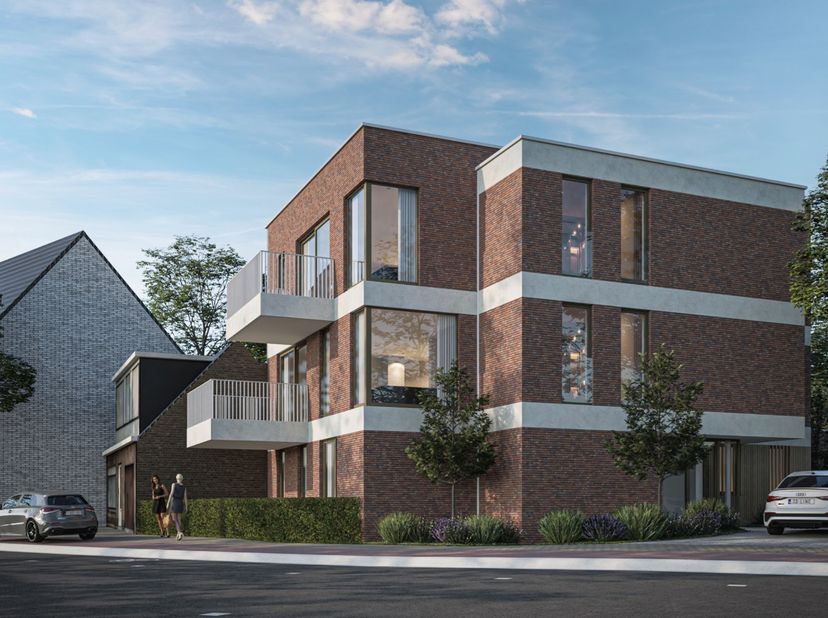 In de kleine "Residentie Roger" vinden we dit prachtige luxe appartement op de 1e verdieping....<br />
<br />
Via de lift komen we rechtstreeks het ap