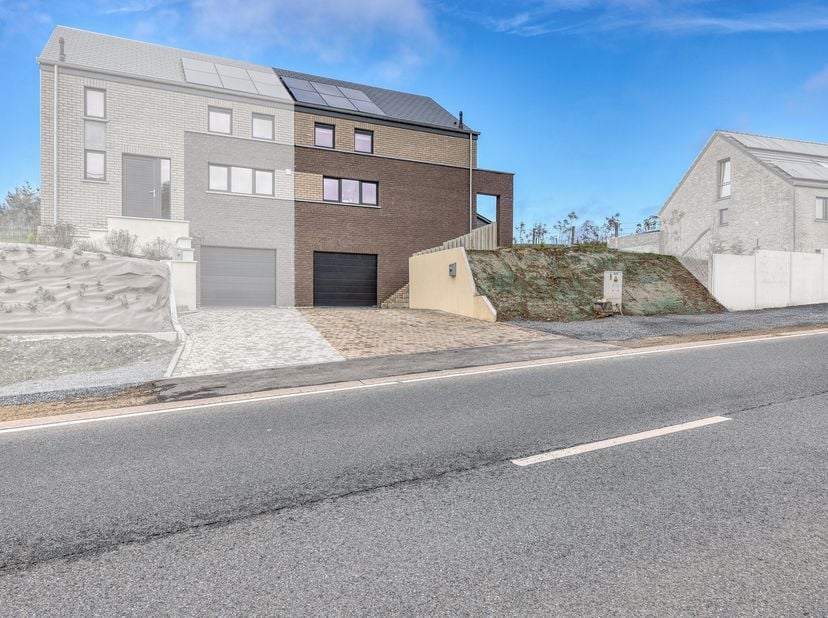 A l'entrée du village de Gedinne, venez découvrir cette maison neuve (2024) 3 façades avec jardin et terrasse. Cette maison bel-étage tout confort dis