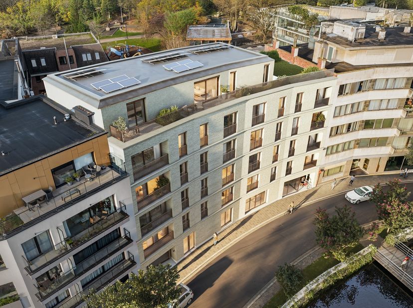 IVY is een exclusief en kleinschalig nieuwbouwproject in het hart van Leuven, ideaal gelegen aan het groene Bruulpark en op wandelafstand van de binne