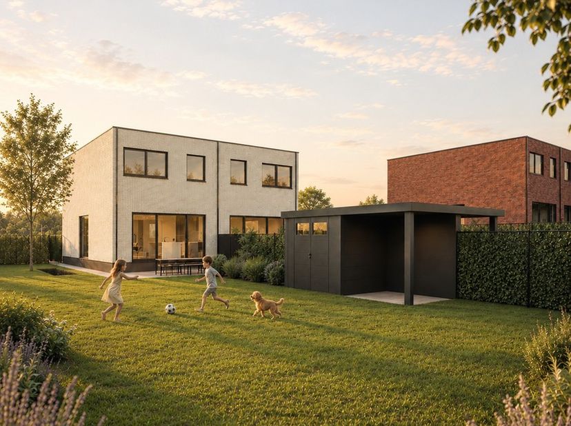 50% verkocht.&amp;nbsp;<br />
<br />
Wil jij wonen in een duurzame en luxueuze woning? In Diepenbeek bouwt KEPLER 4 halfopen woningen die uitblinken in en