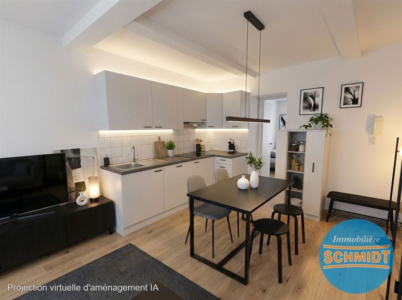 IMMOSCHMIDT (Ref. 29347) - ETTERBEEK (PLACE ST-PIERRE) - HUURVERPLICHTING TE VERVULLEN - Mooie Brusselse eengezinswoning omgebouwd tot 4 kleine appart